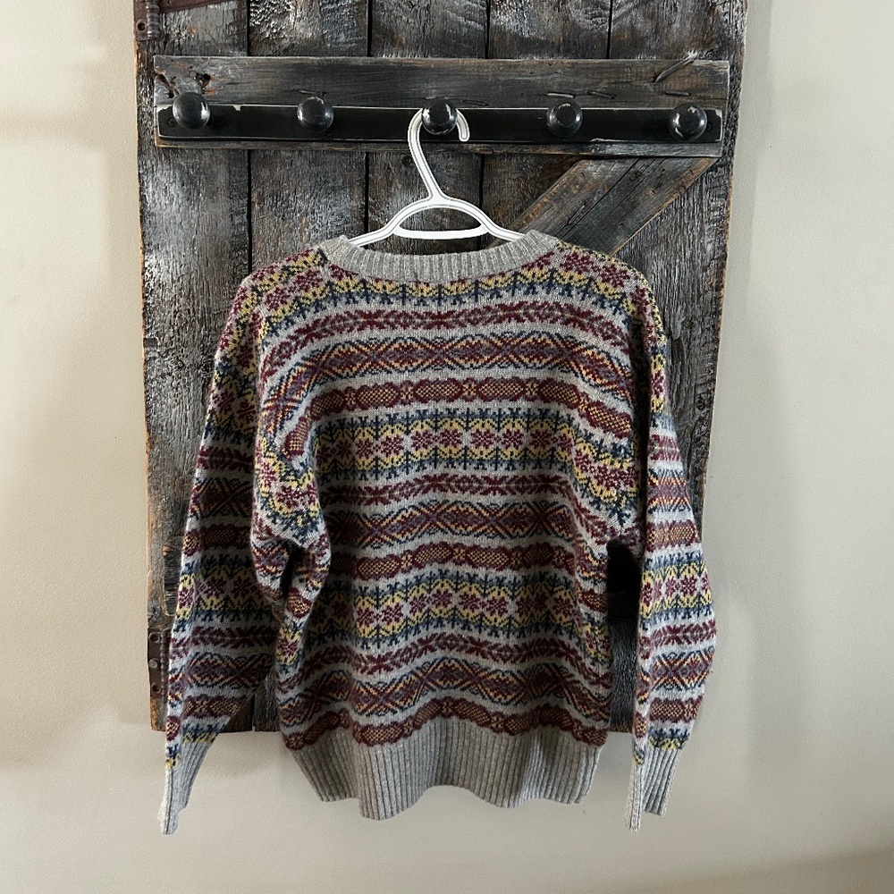 Women's Vintage United Colours of Benetton Wool Sweater - Picture 2 of 3